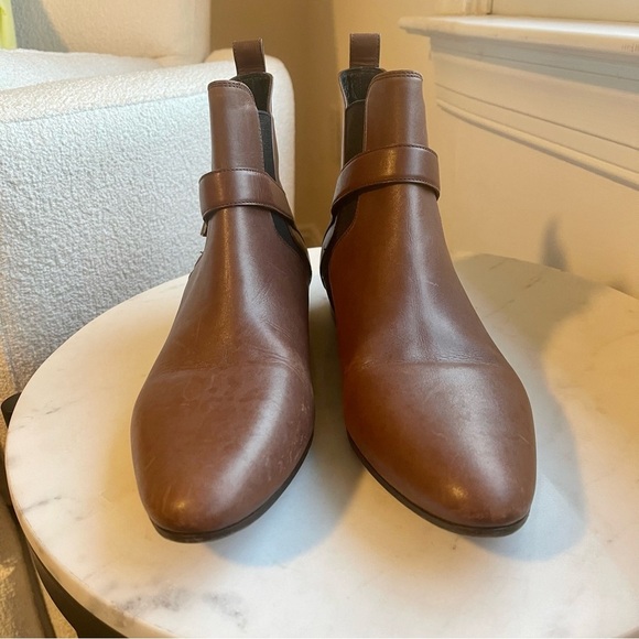 MIU MIU Chelsea Buckle Ankle Boots - Picture 7 of 9